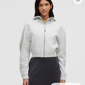 Scuba Full Zip-Up Cropped Hoodie - Lululemon